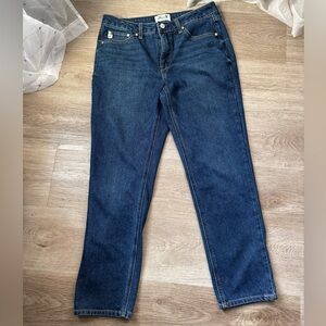 Seven7 Deep Blue Straight Leg Jeans